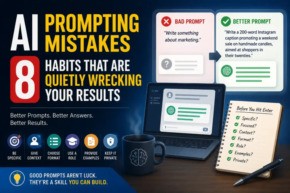 AI Prompting Mistakes: 8 Habits That Are Quietly Wrecking Your Results