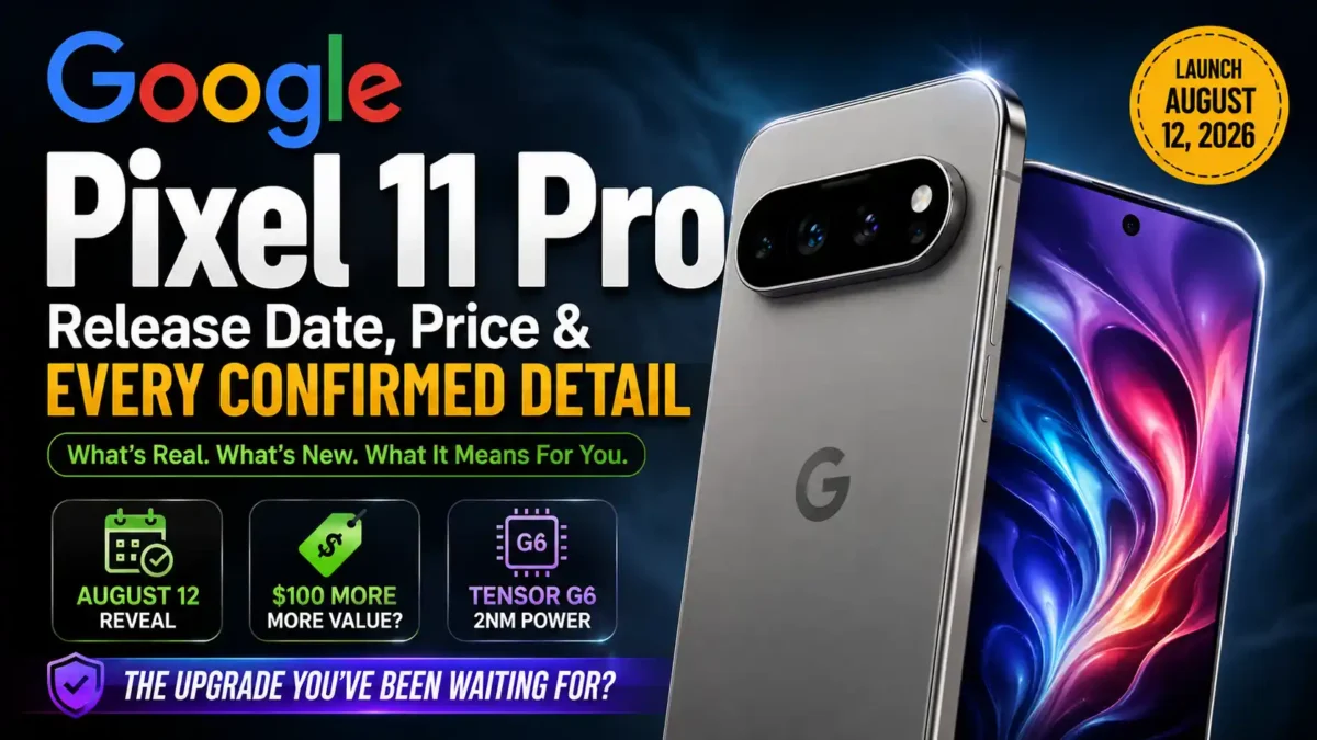 Google Pixel 11 Pro: Release Date, Price, and Every Confirmed Detail So Far