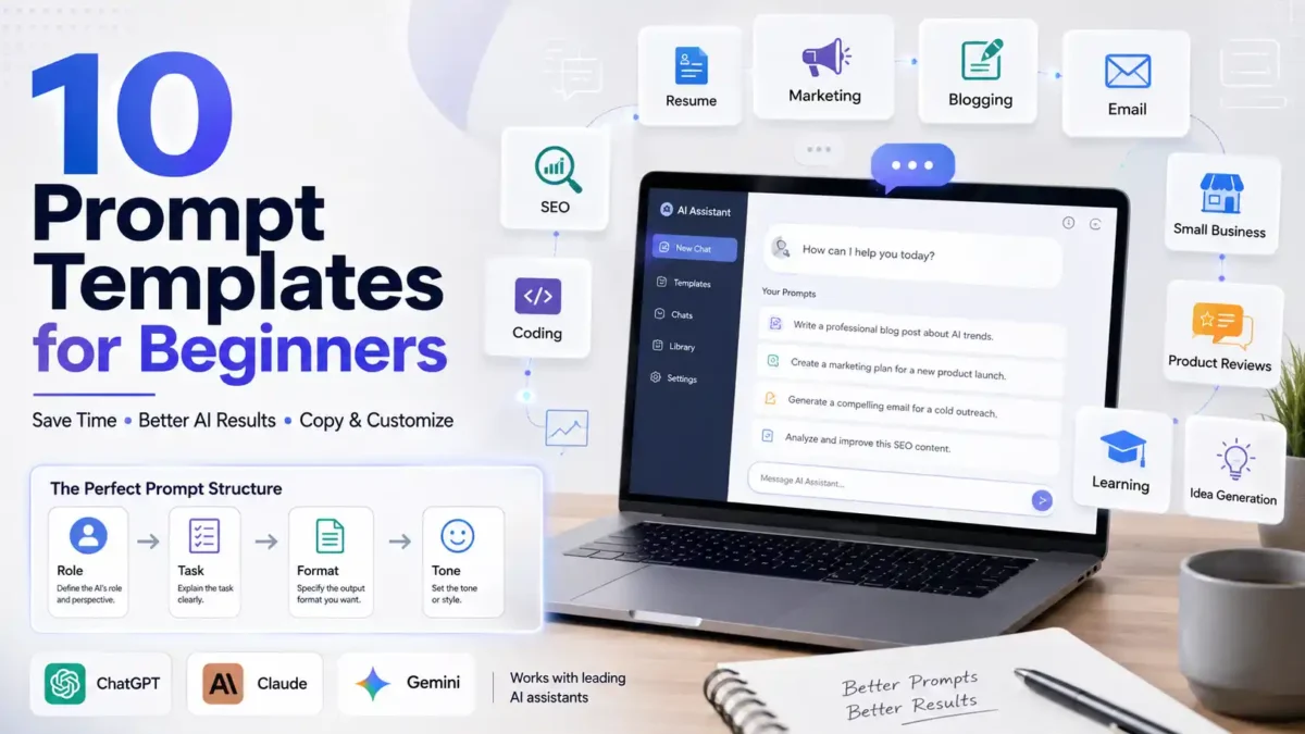Prompt Templates for Beginners: How to Save Time and Get Better Results