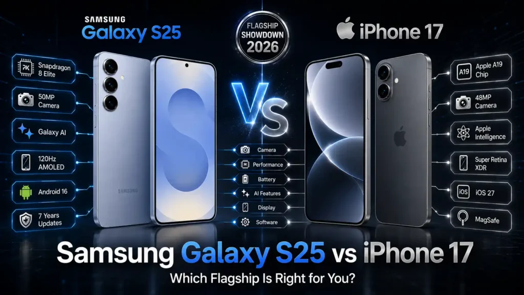 Samsung Galaxy S25 vs iPhone 17: Which One Should You Buy?