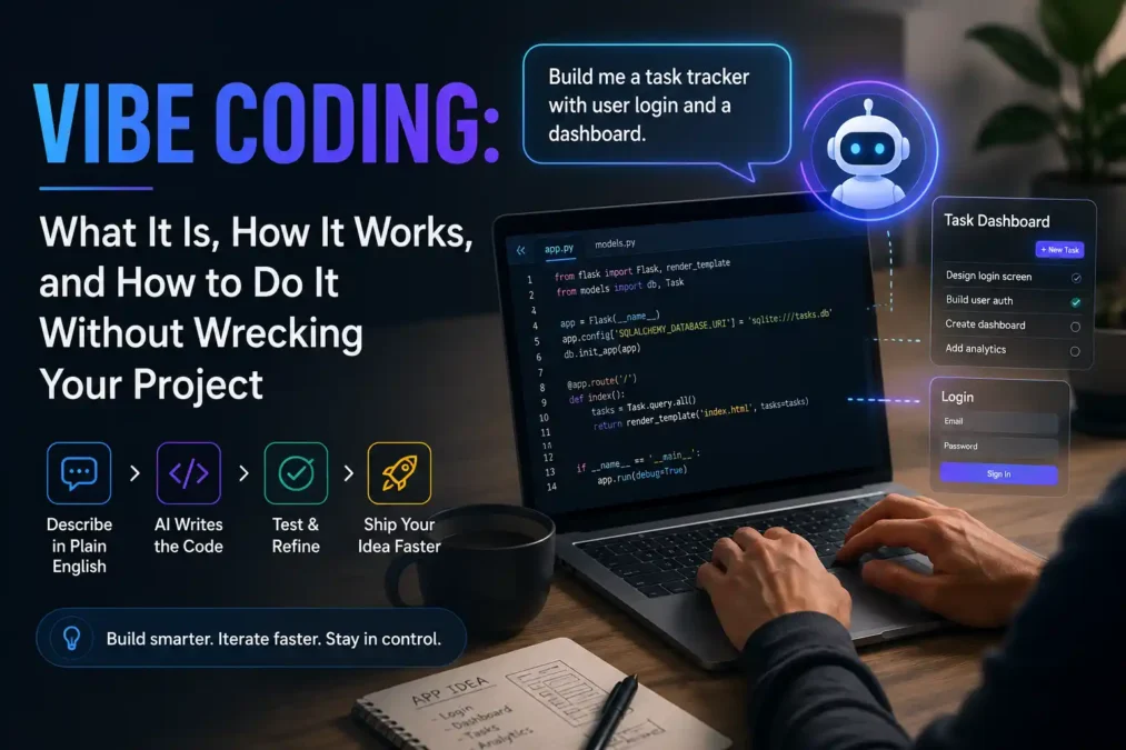 Vibe Coding: What It Is, How It Works, and How to Do It Without Wrecking Your Project