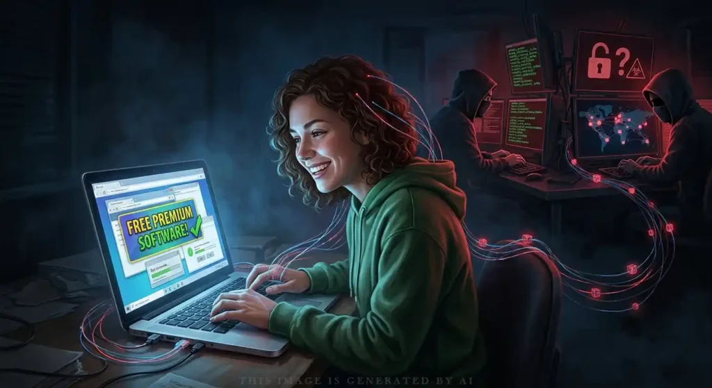 cybercriminals collecting passwords, personal data, cryptocurrency, and banking information