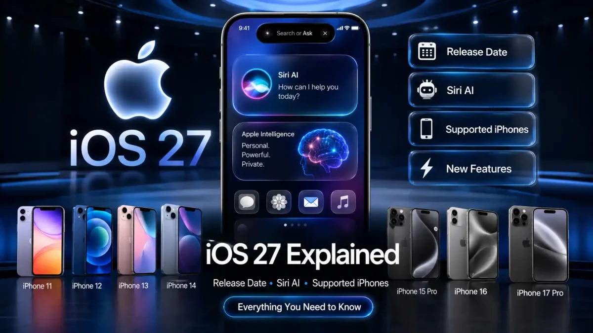 iOS 27: Release Date, Siri AI, and Every New Feature Explained