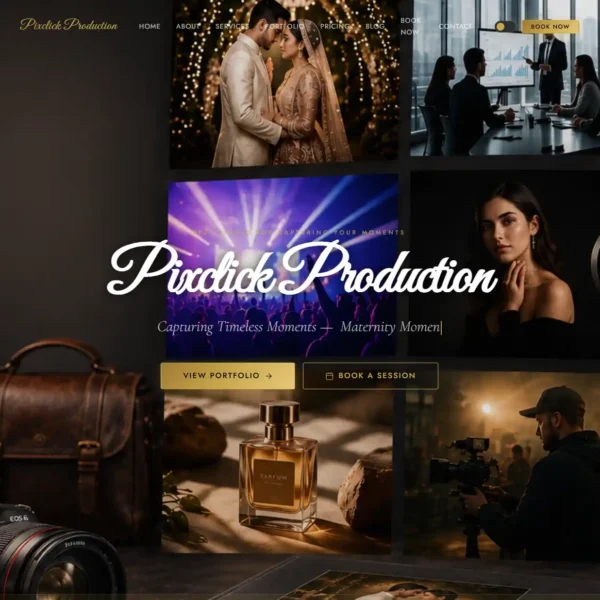 LensCraft Pro – Photography WordPress Theme with Booking