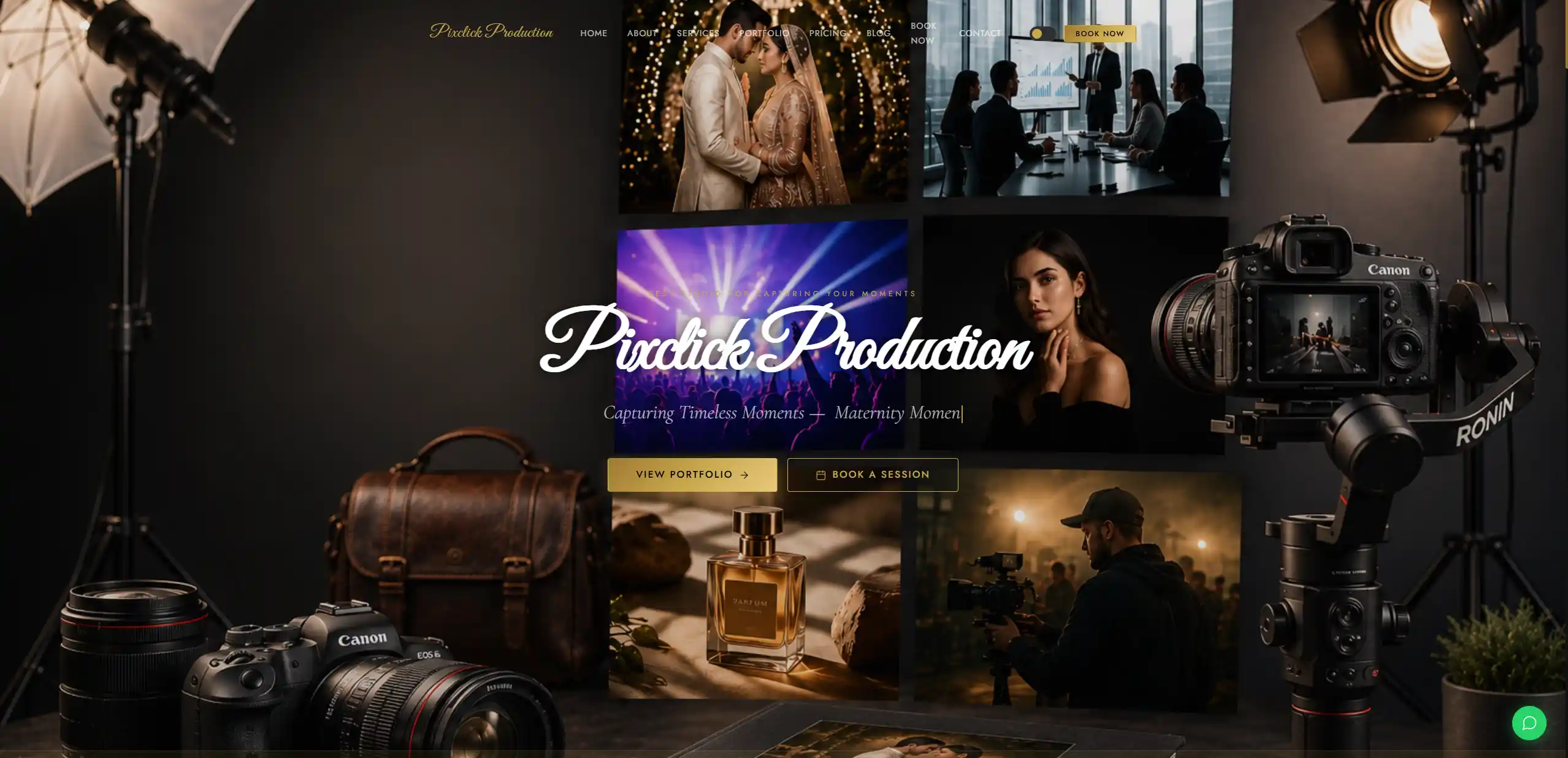 LensCraft Pro – Photography WordPress Theme with Booking