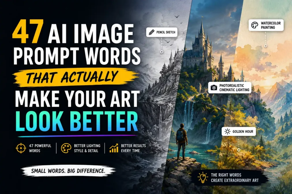 47 AI Image Prompt Words That Actually Make Your Art Look Better